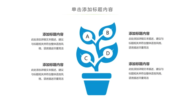 蓝色保护水资源环保公益节约用水PPT模板