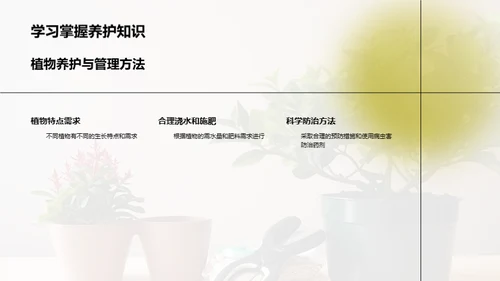 植物养护：小白到专家之路