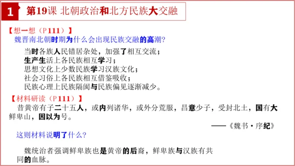 七上历史教材问题解答PPT版【读地图、想一想、材料研读、课后活动】-七年级历史上学期期末考点大串讲（