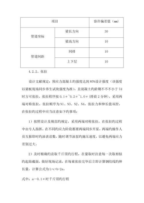 后张法预应力综合施工专题方案.docx