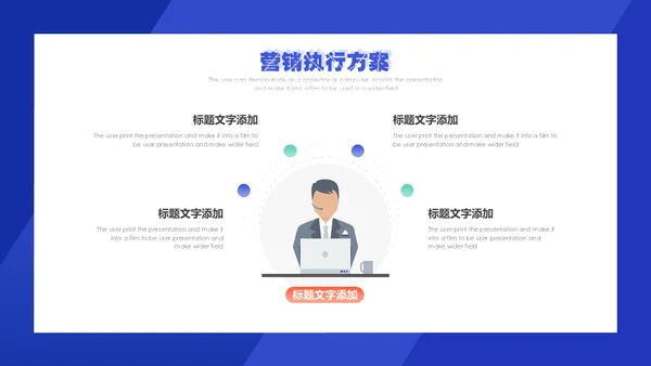 微信公众号朋友圈营销执行方案通用PPT模板