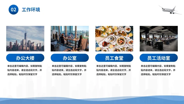 城市商务企业团队招聘宣传PPT模板