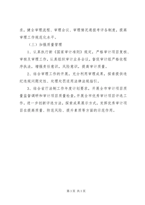 市审计机关工作计划范文.docx