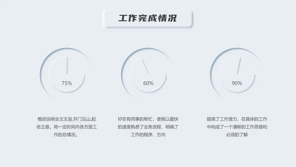 精品新拟态简约总结汇报PPT模板