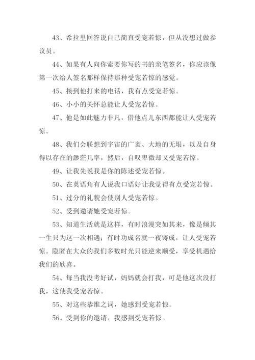 受宠若惊的意思.docx