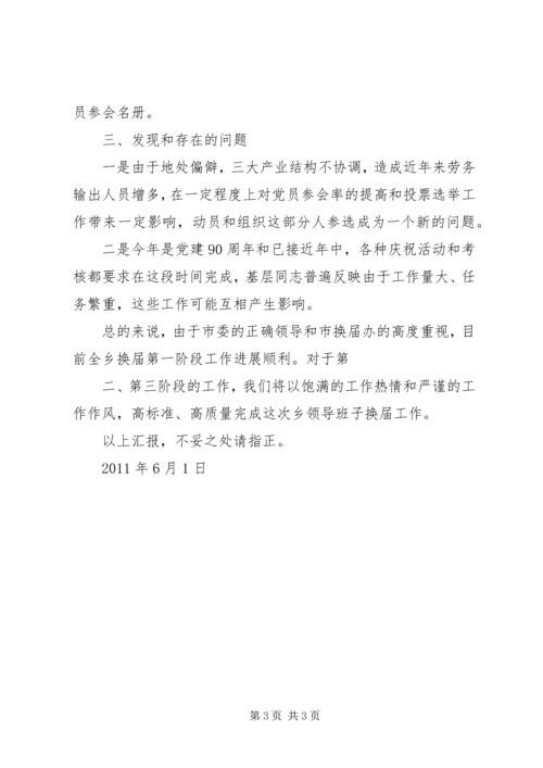 委换届工作进展情况汇报 (4).docx