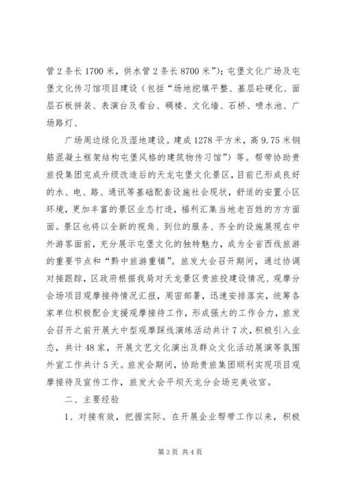 双百双助活动开展工作落实情况汇报.docx