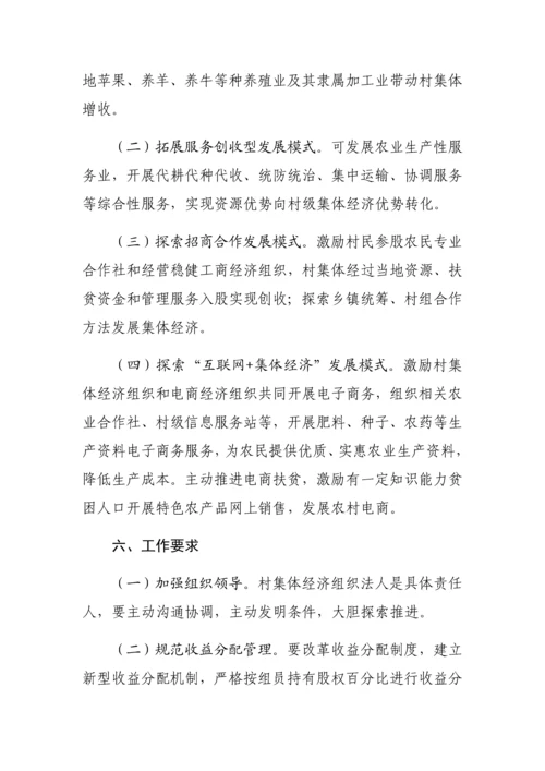 李家峁村发展村集体经济实施专业方案.docx