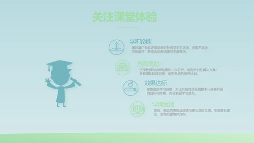 蓝色大气生物学主题班会PPT动态