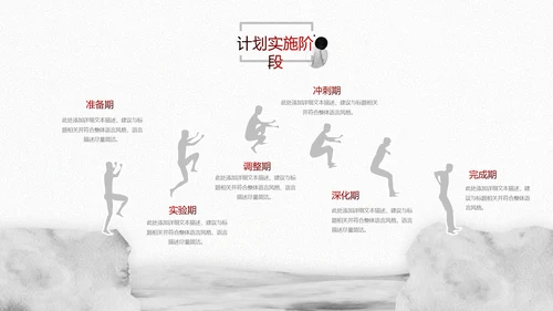 水墨2019中国风年终总结新年计划PPT