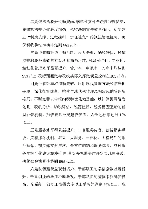 年市地税局工作计划