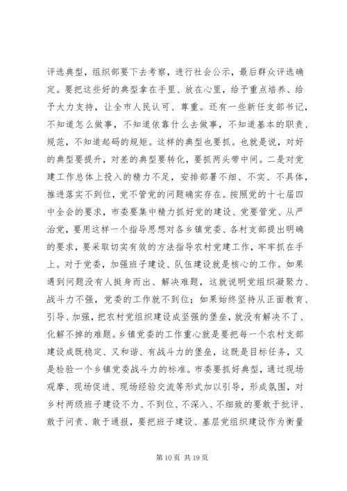 农村支部书记培训座谈会上的讲话.docx