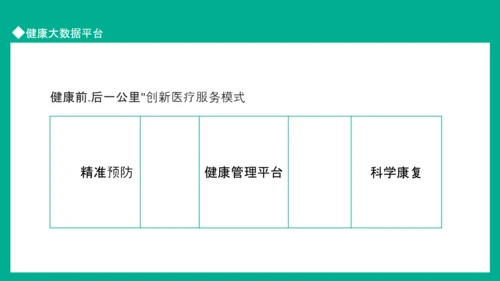 健康大数据平台健康预防重于医学治疗PPT