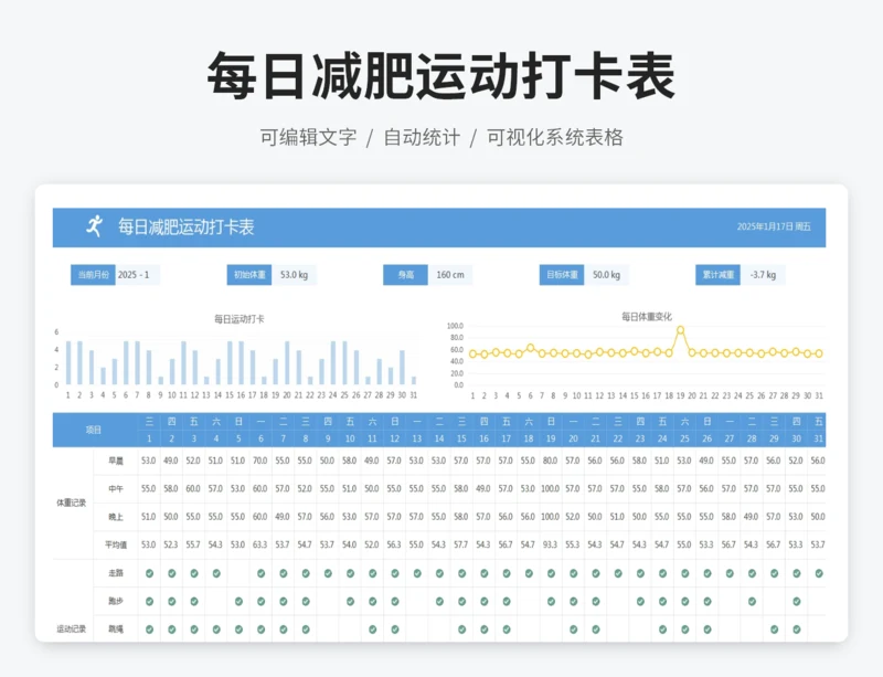 每日学习安排表