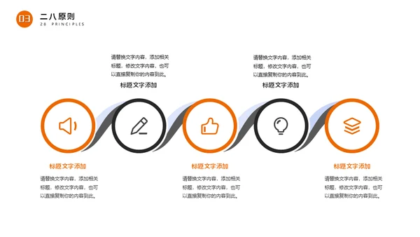 商务风时间管理术通用PPT课件模板