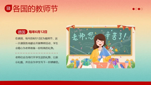 教师节感谢师恩主题班会PPT课件