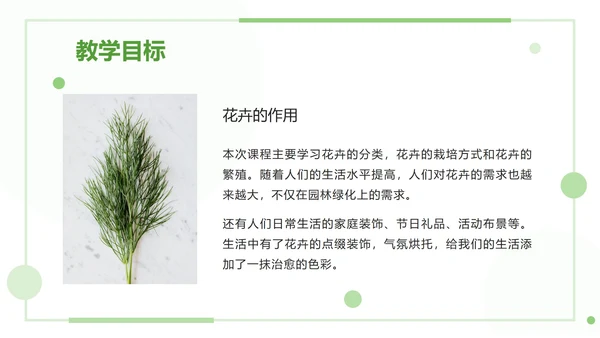绿色清新教学课件ppt模板