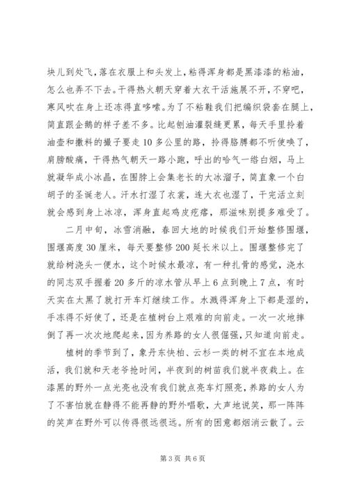 公路上的风景线学习心得.docx