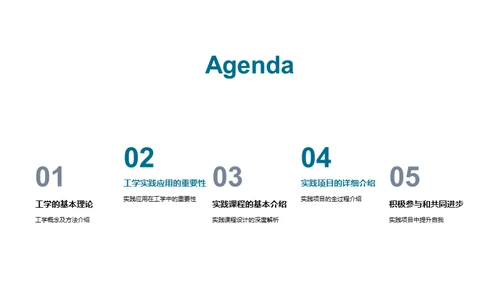 工学实践探秘