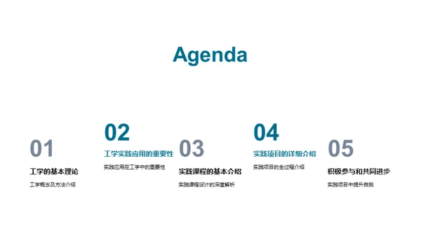 工学实践探秘