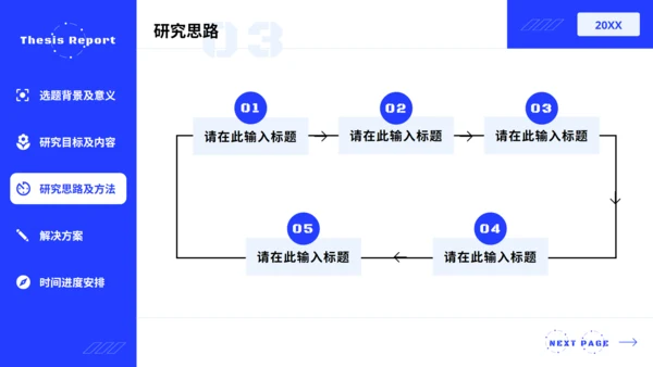 毕业答辩理工科开题报告通用PPT模板