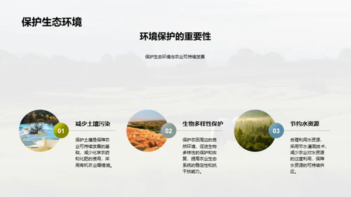 简约风农林牧渔总结汇报PPT模板
