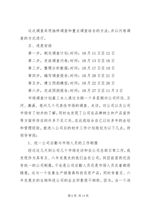 市场调查计划书范文.docx