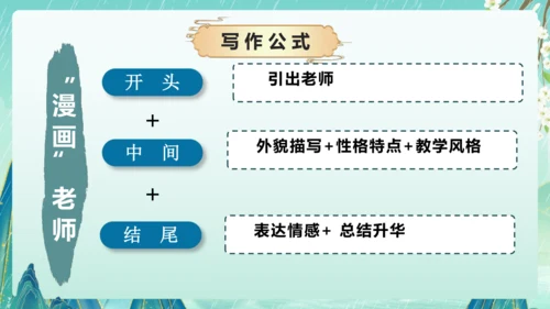 部编版五年级语文上册单元作文系列《”漫画“老师》课件