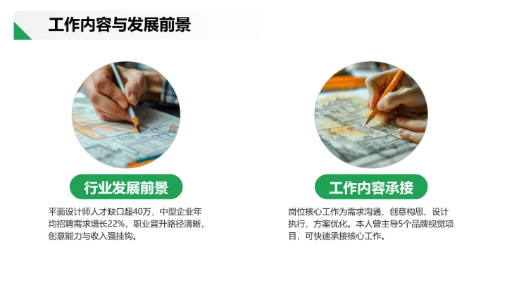 视觉传达与设计专业大学生求职个人能力综合展示职业生涯规划PPT5