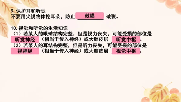 第四单元第五、六章复习课件(共33张PPT)人教版七年级下册