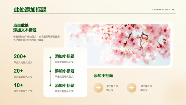 黄绿色渐变清新风总结汇报通用PPT演示模板
