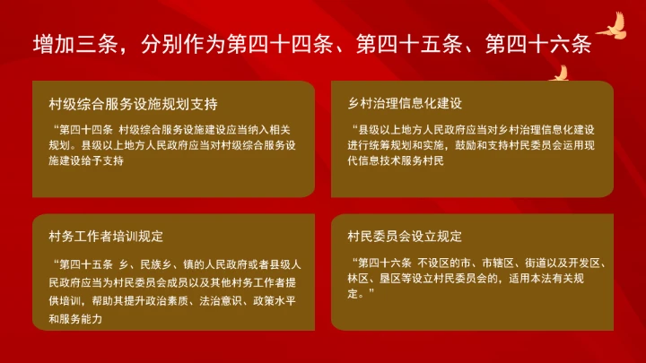 中华人民共和国村民委员会组织法（修订全文）ppt课件