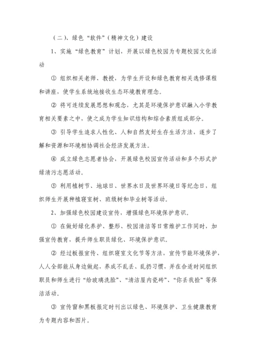 小学绿色校园建设实施专项方案.docx