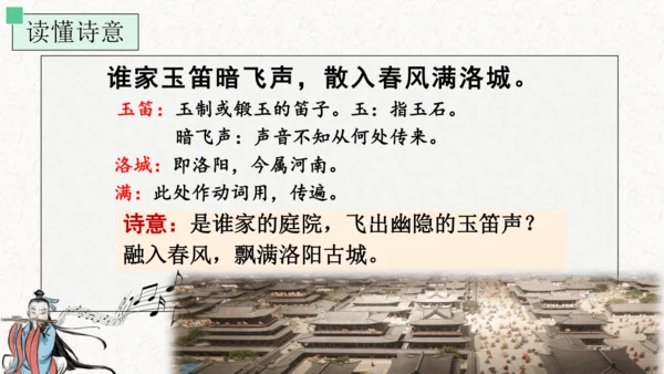 第三单元 课外古诗词诵读 春夜洛城闻笛 课件
