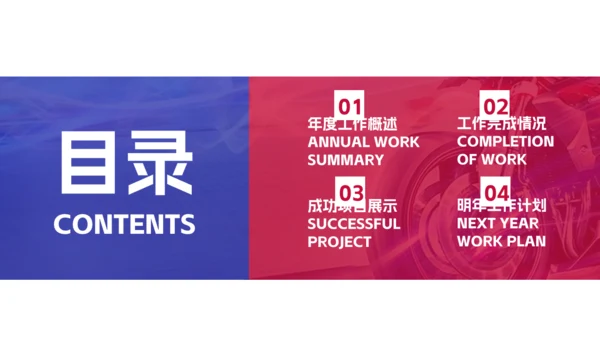 摩托车市场报告通用PPT模板