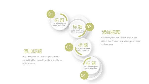 绿色小清新美容护肤动态PPT