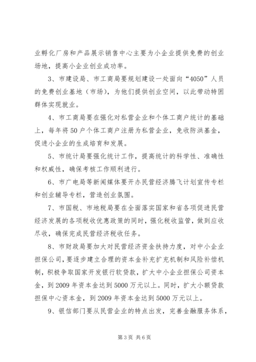 民营经济三年腾飞计划实施方案.docx