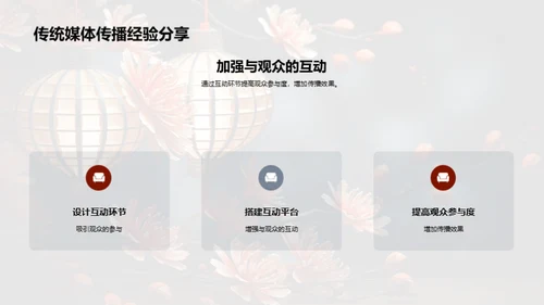 挖掘传统媒体的重阳传播