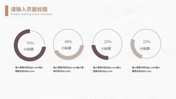 阅读的乐趣读后感通用PPT模板
