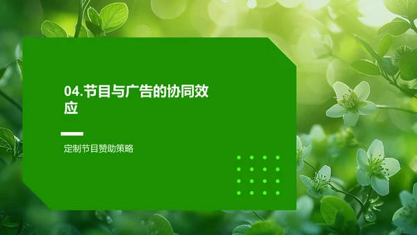 春分节目策划PPT模板