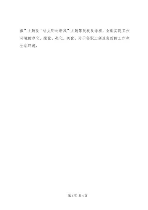 县环保局创建省级文明县城工作汇报.docx