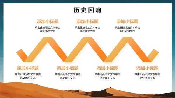 实景简约风敦煌介绍旅行攻略PPT模板