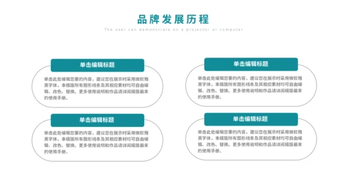 简约时尚企业品牌宣传公司介绍通用PPT模板