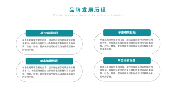 简约时尚企业品牌宣传公司介绍通用PPT模板