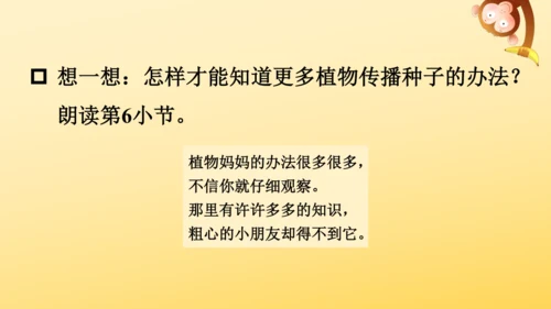 3 植物妈妈有办法  课件