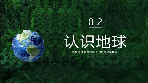 4月22日世界地球日爱护环境保护地球PPT课件