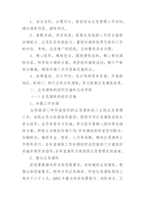 医院处置突发事件应急预案.docx