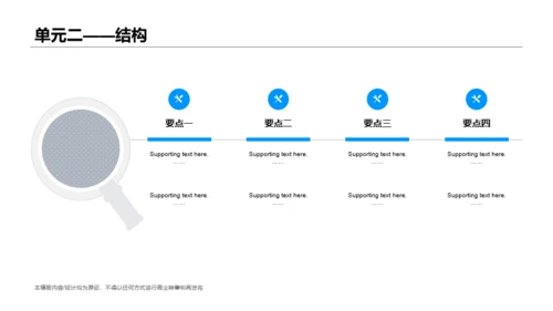 白色网络在线课程培训课件PPT案例