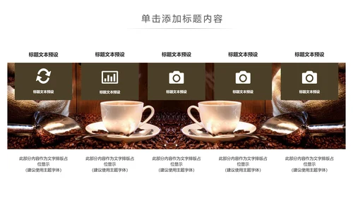 美味西餐厅休闲下午茶咖啡厅介绍咖啡介绍PPT
