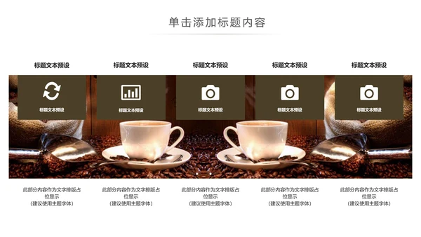 美味西餐厅休闲下午茶咖啡厅介绍咖啡介绍PPT